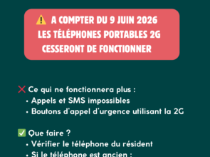 ATTENTION Fermeture Réseau 2 G