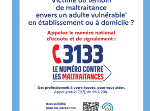 Nouveau Numéro pour la MALTRAITANCE 3133